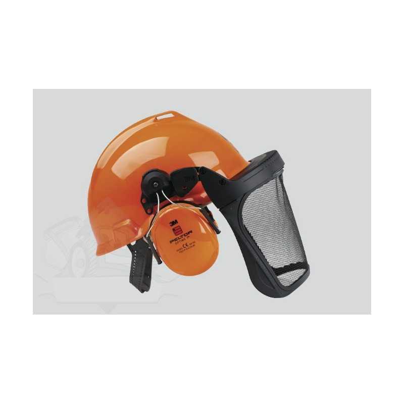 Safety helmet Peltor G22D hearing and face protection