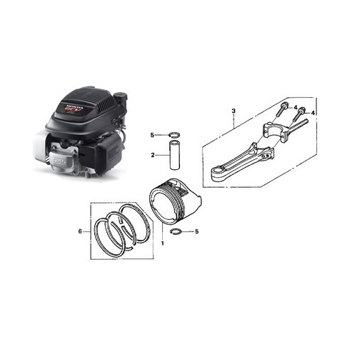 Drijfstang Honda 13200-ZL8-000