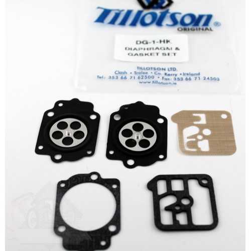 Membrane set Tillotson HK carburators