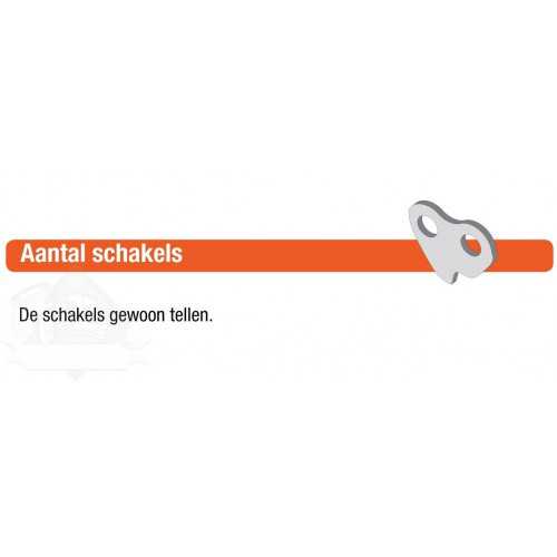 Schiene für Sachs Dolmar 33cm .325" 1.5