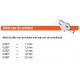 Guide bar for Sachs Dolmar 33cm .325" 1.5