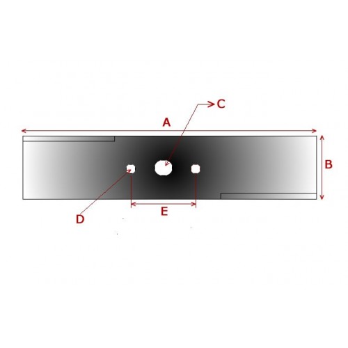 Rasenmahermesser Electrolux FLY004, 5127629-00/3