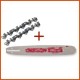 Guide bar 35 cm connection C + saw chain 3/8 lp 50 teeth