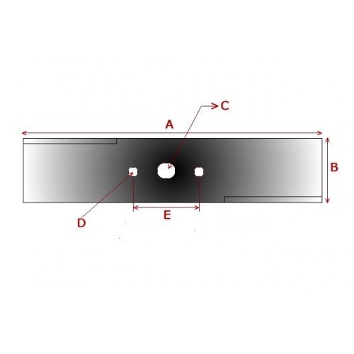 Lame Orec 476 mm 80-1010-821-10