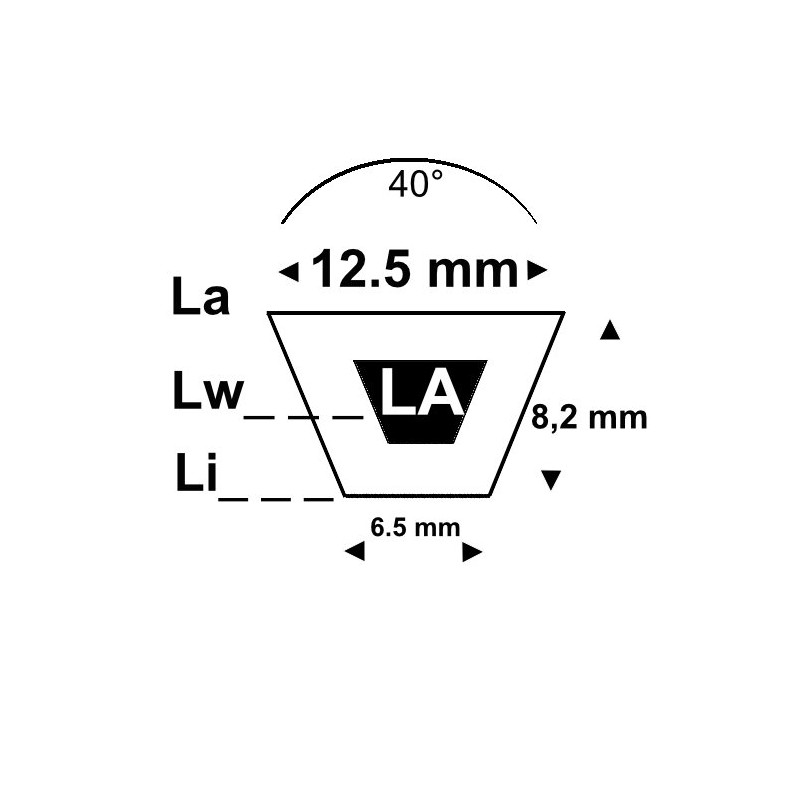 V-belt OLA80